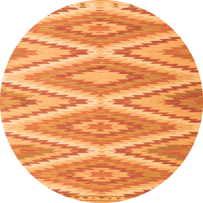 Machine Washable Southwestern Orange Country Area Rugs, wshcon993org