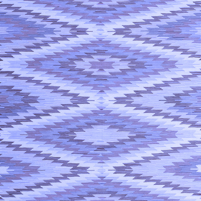 Southwestern Blue Country Rug, con993blu