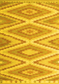 Southwestern Yellow Country Rug, con993yw