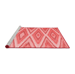 Country Red Washable Rugs