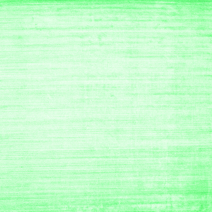Serging Thickness of Abstract Green Contemporary Rug, con994grn