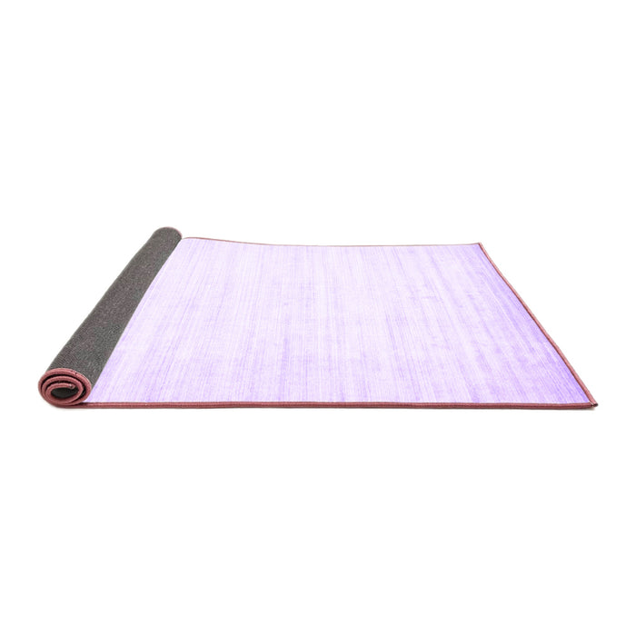 Sideview of Abstract Purple Contemporary Rug, con994pur