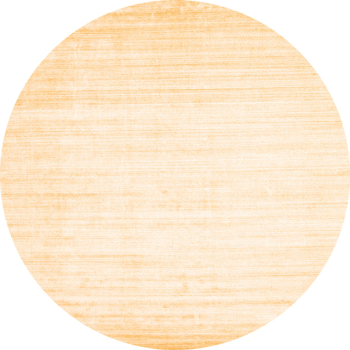 Square Abstract Orange Contemporary Rug, con994org