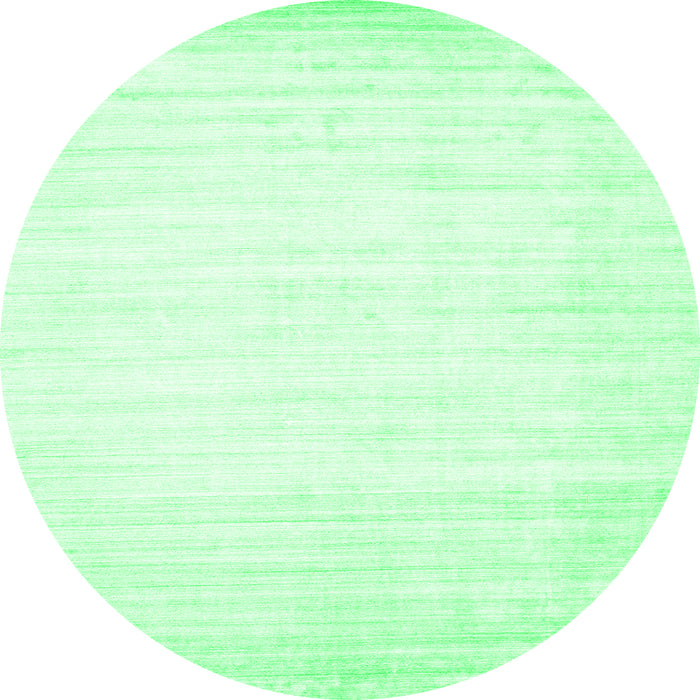Square Abstract Green Contemporary Rug, con994grn