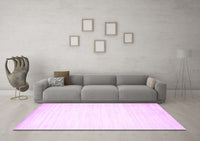 Machine Washable Abstract Pink Contemporary Rug, wshcon994pnk