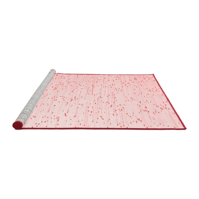 Modern Red Washable Rugs
