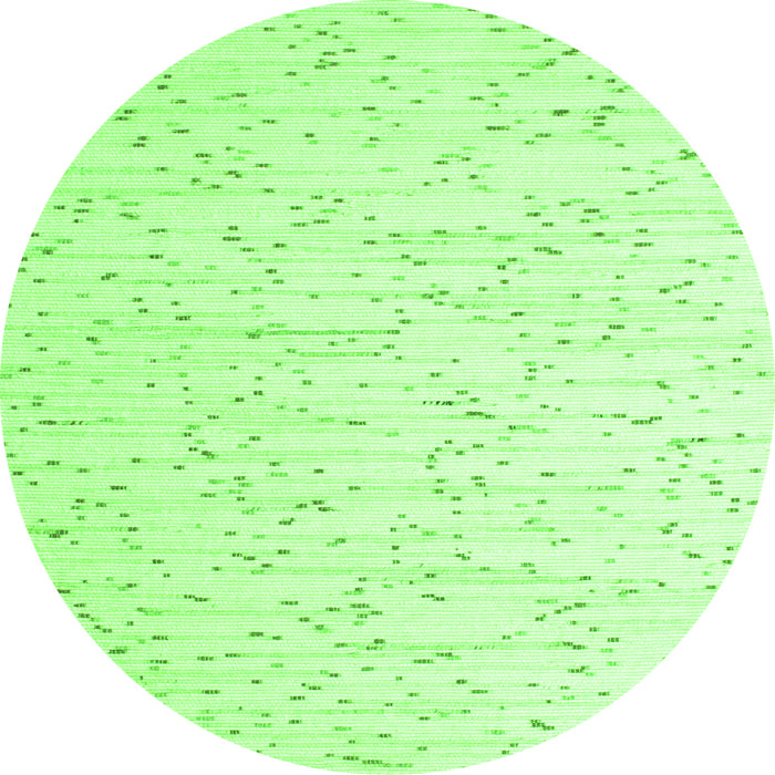 Square Solid Green Modern Rug, con995grn