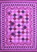 Machine Washable Abstract Purple Contemporary Area Rugs, wshcon997pur