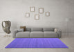 Machine Washable Abstract Purple Contemporary Area Rugs in a Living Room, wshcon998pur
