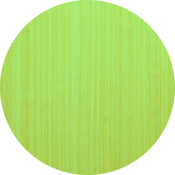 Round Machine Washable Abstract Turquoise Contemporary Area Rugs, wshcon999turq