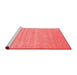 Modern Red Washable Rugs