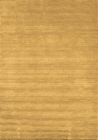 Solid Brown Modern Rug, con99brn