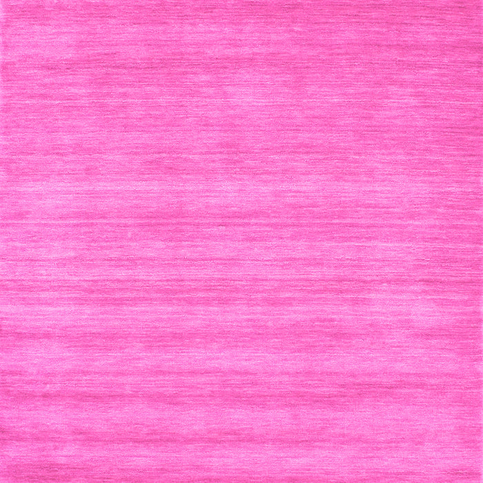 Machine Washable Solid Pink Modern Rug, wshcon99pnk