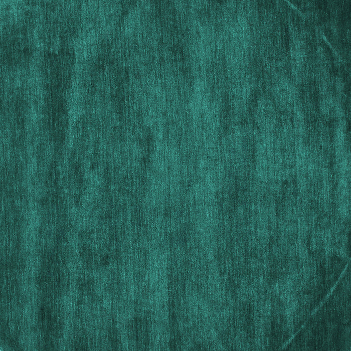 Square Machine Washable Abstract Turquoise Contemporary Area Rugs, wshcon9turq