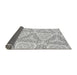 Thickness of Patterned Off-White Novelty Rug, pat1082