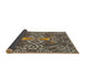 Thickness of Patterned Light French Beige Brown Novelty Rug, pat125