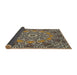 Thickness of Patterned Light French Beige Brown Novelty Rug, pat126