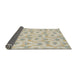 Thickness of Patterned Brown Novelty Rug, pat1292