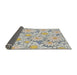 Thickness of Patterned Sandstone Brown Novelty Rug, pat1341