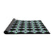 Thickness of Patterned Mid Gray Novelty Rug, pat1516