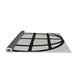 Thickness of Patterned Light Black Novelty Rug, pat1567