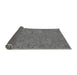 Thickness of Patterned Dark Gray Novelty Rug, pat1648