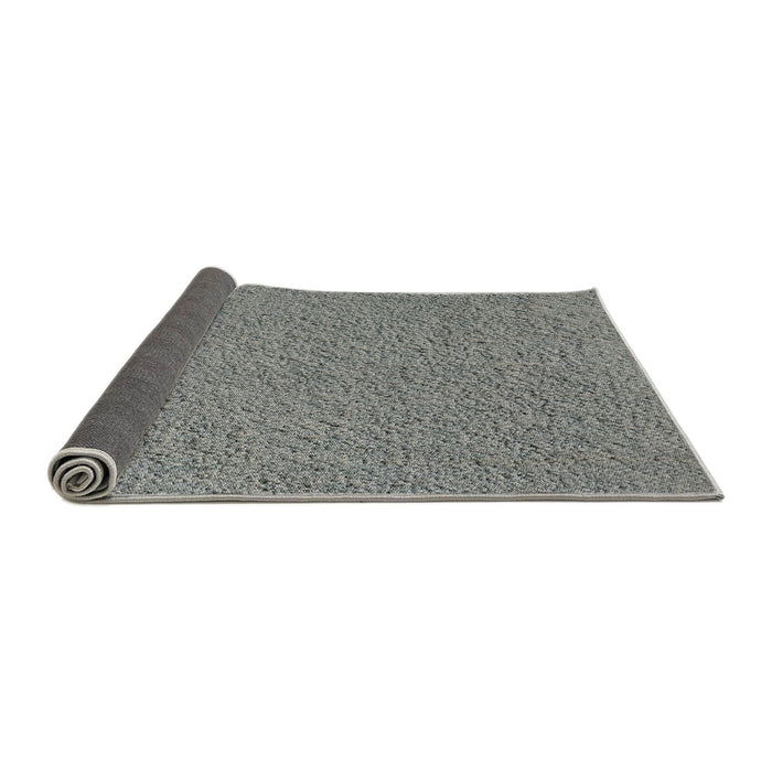 Thickness of Patterned Gray Novelty Rug, pat1654