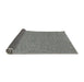 Thickness of Patterned Gray Novelty Rug, pat1654