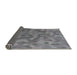 Thickness of Patterned Dark Gray Novelty Rug, pat1720