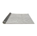 Thickness of Patterned Dark Gray Novelty Rug, pat1765