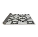 Thickness of Patterned Off-White Novelty Rug, pat215