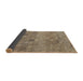 Thickness of Patterned Reddish Brown Novelty Rug, pat2177