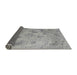 Thickness of Patterned Cloudy Gray Novelty Rug, pat2182