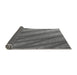 Thickness of Patterned Gray Brown Novelty Rug, pat2226