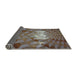 Thickness of Patterned Bakers Brown Novelty Rug, pat233