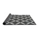 Thickness of Patterned Light Gray Novelty Rug, pat2404