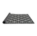 Thickness of Patterned Gray Novelty Rug, pat2426