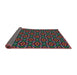 Thickness of Patterned Forest Green Novelty Rug, pat2472