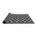 Thickness of Patterned Mid Gray Novelty Rug, pat2508