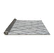 Thickness of Patterned Gray Novelty Rug, pat2629