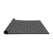 Thickness of Patterned Dark Gray Novelty Rug, pat2634