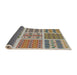 Thickness of Patterned Brown Novelty Rug, pat2681