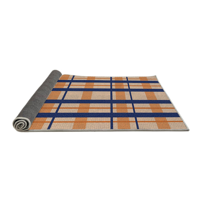 Thickness of Patterned Brown Novelty Rug, pat2719