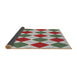 Thickness of Patterned Chestnut Brown Novelty Rug, pat2803