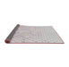 Thickness of Patterned Off-White Novelty Rug, pat2837