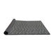 Thickness of Patterned Mid Gray Novelty Rug, pat296