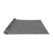 Thickness of Patterned Dark Gray Novelty Rug, pat3015