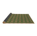 Thickness of Patterned Bakers Brown Novelty Rug, pat3056