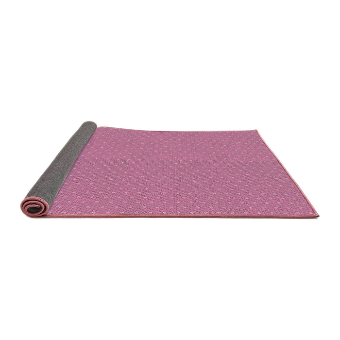 Thickness of Patterned Hot Pink Novelty Rug, pat3062