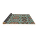 Thickness of Patterned Reddish Brown Novelty Rug, pat3189